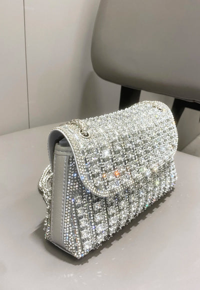 Rhinestones Evening clutch Bag - Leonor