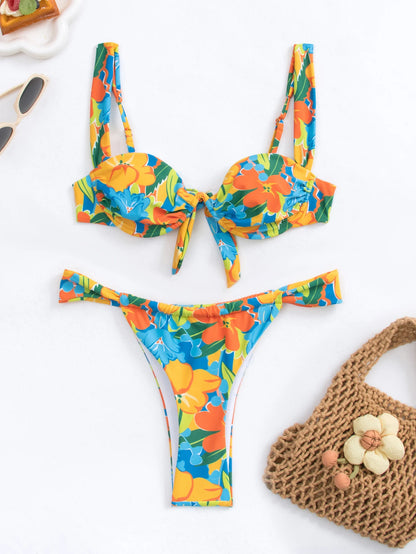 Push Up Print Bikini - Gisele