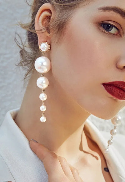 Pearl Drop Earring - Kory