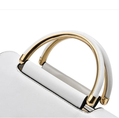 Elegant Buckle Handbag - Alicia