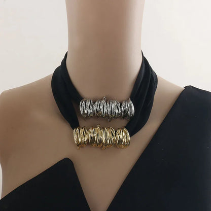 Metal Geometry Choker - Gori