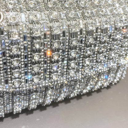 Rhinestones Evening clutch Bag - Leonor