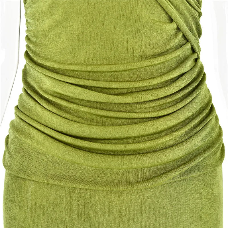 Halter Backless Maxi Dress - Sharma