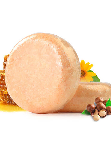The Original Vegan and Natural Hair Treatment Shampoo Bar - Organic Honey