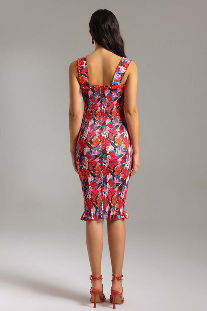 Print Bodycon Dress - Joana