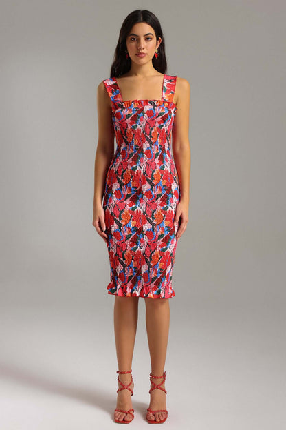 Print Bodycon Dress - Joana