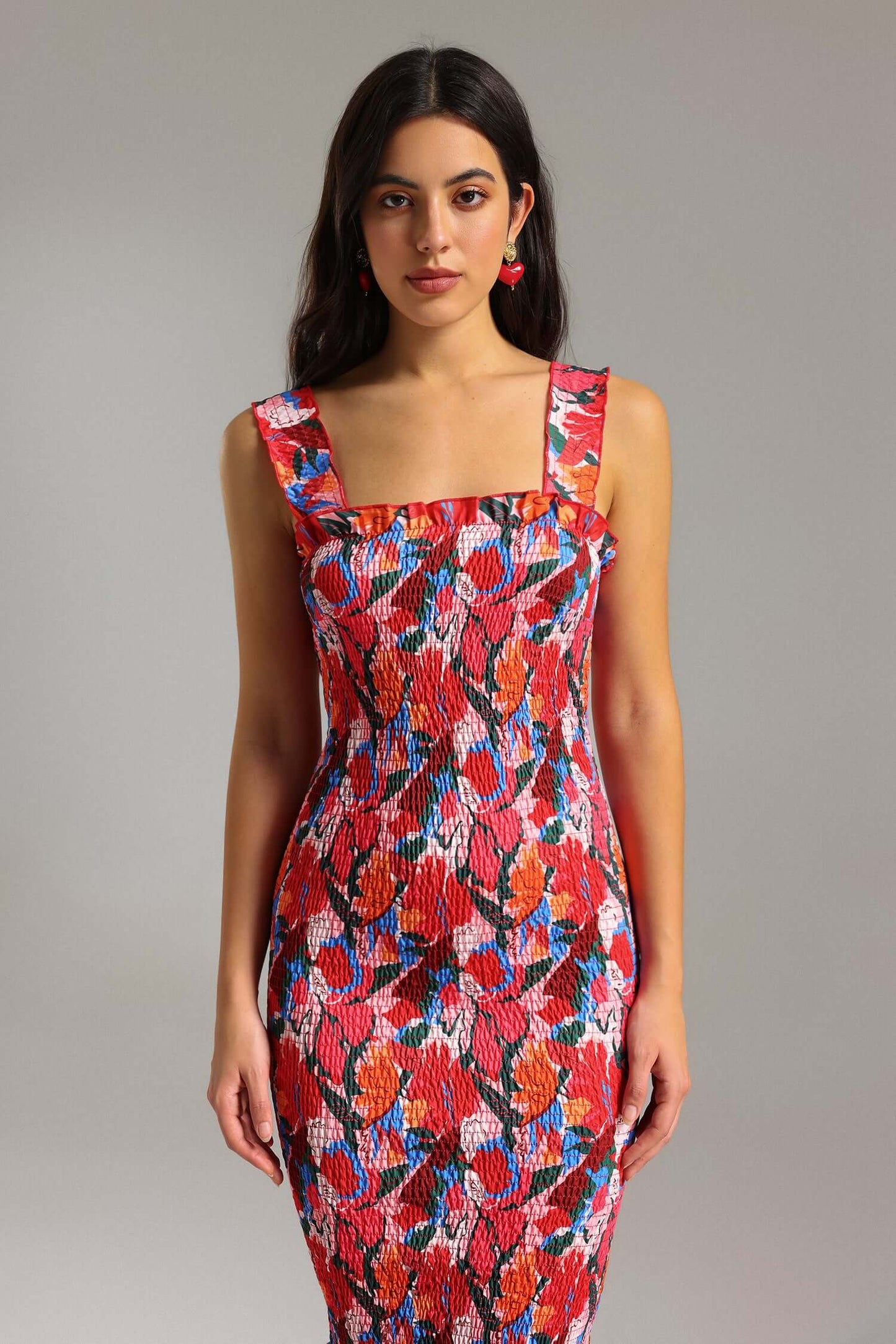 Print Bodycon Dress - Joana