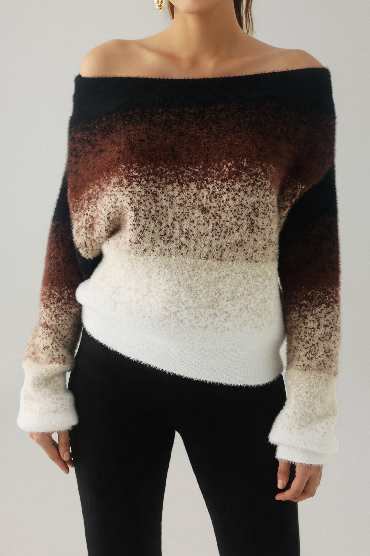 Gradient Knitted Sweater - Darcy