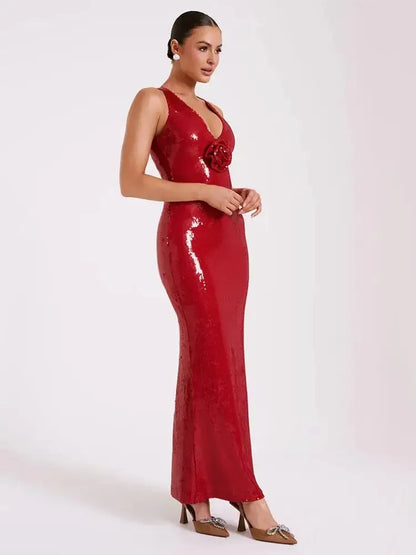 Sexy Sling Backless Dress - Abigail