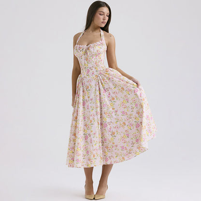 A Line Pleated Dress - Lily