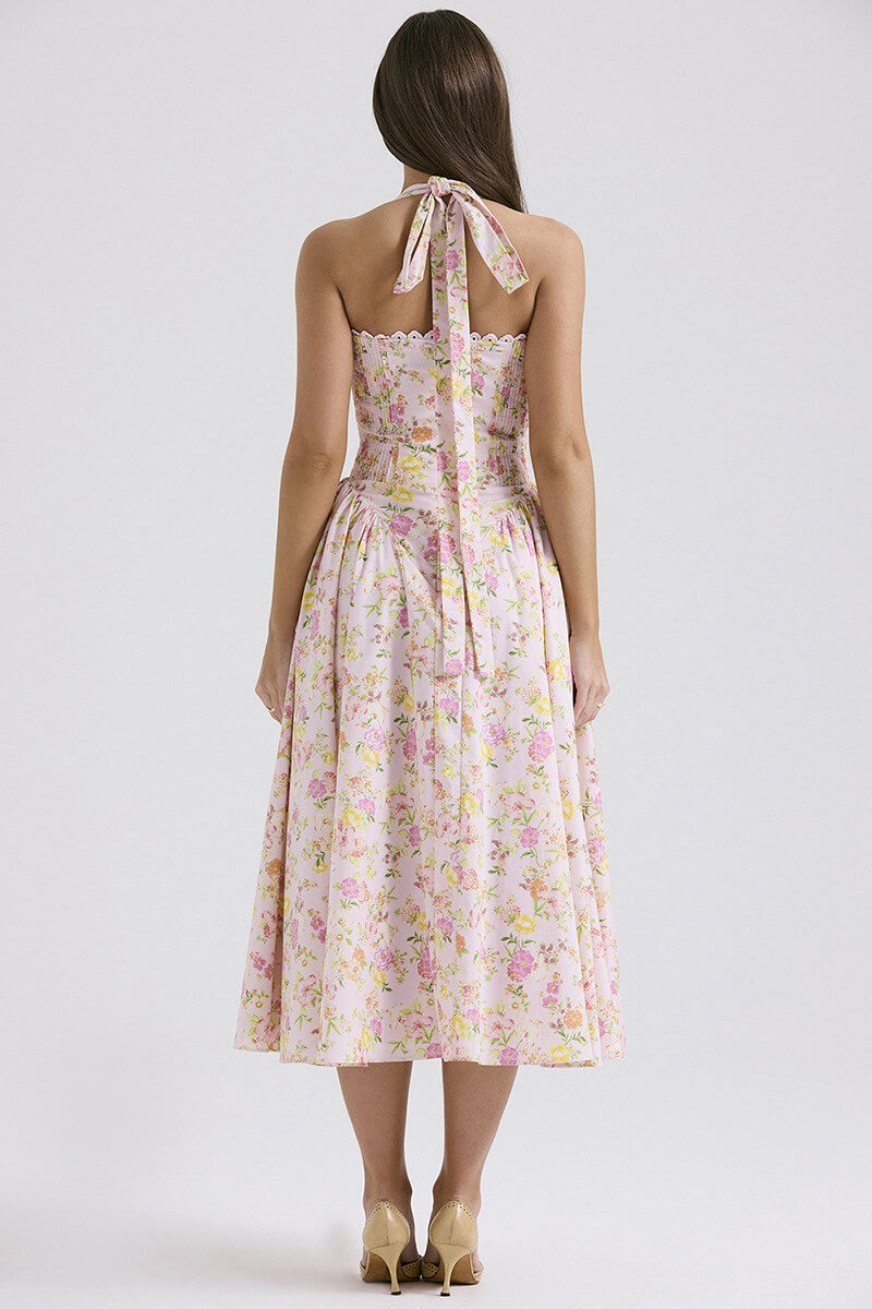 A Line Pleated Dress - Lily