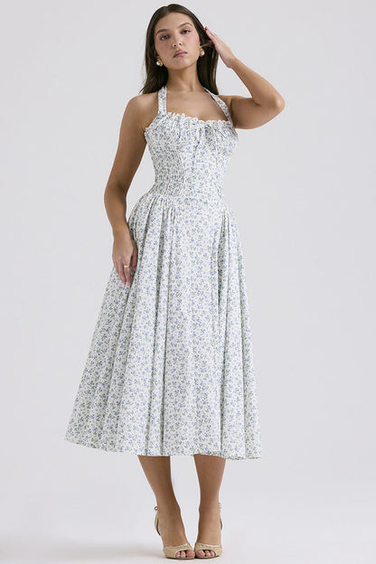 A Line Pleated Dress - Lily