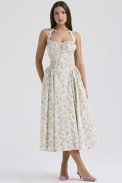 A Line Pleated Dress - Lily