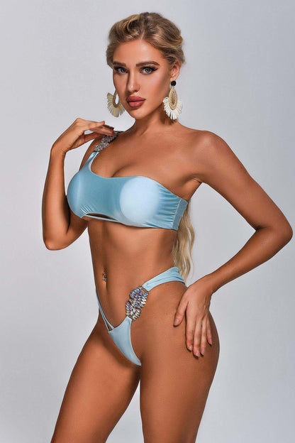 Cut Out Diamond Bikini - Alma