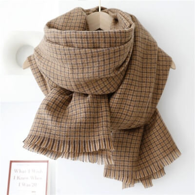 Cashmere Double Sided Scarf - Andie