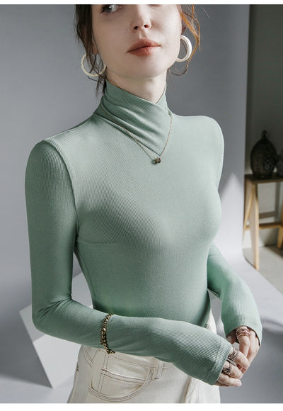 Stand-up Collar Top - Nubia