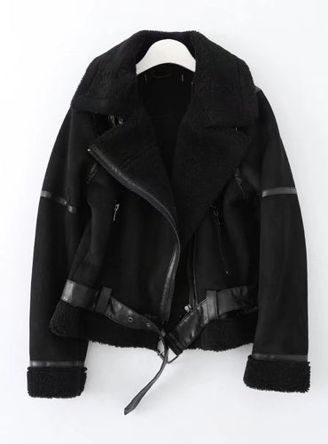 Faux Leather Jackets - Melinda