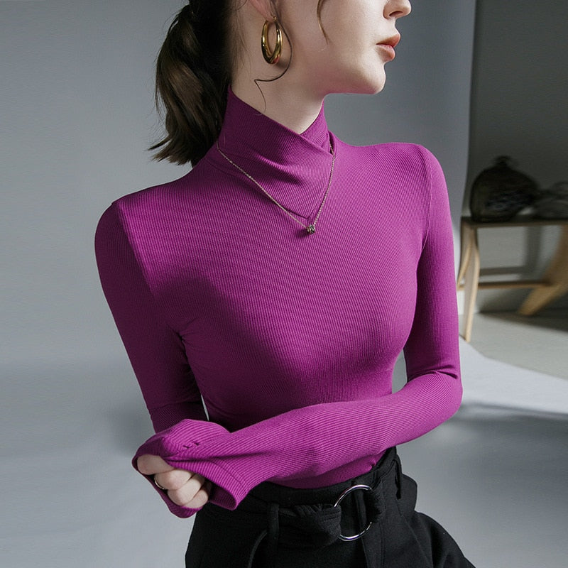 Stand-up Collar Top - Nubia