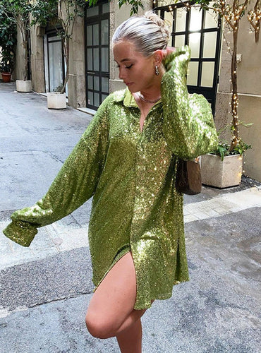 Sequins Long Shirt - Must Have