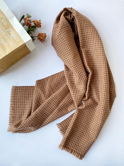 Cashmere Double Sided Scarf - Andie