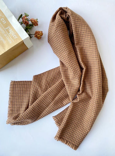 Cashmere Double Sided Scarf - Andie