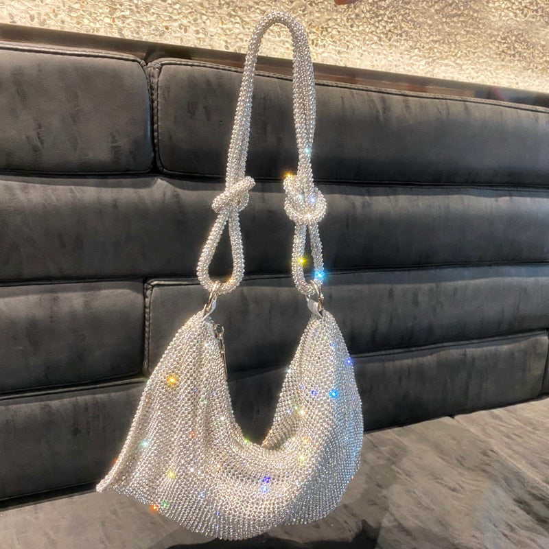 Luxury Rhinestone Purse - Emily