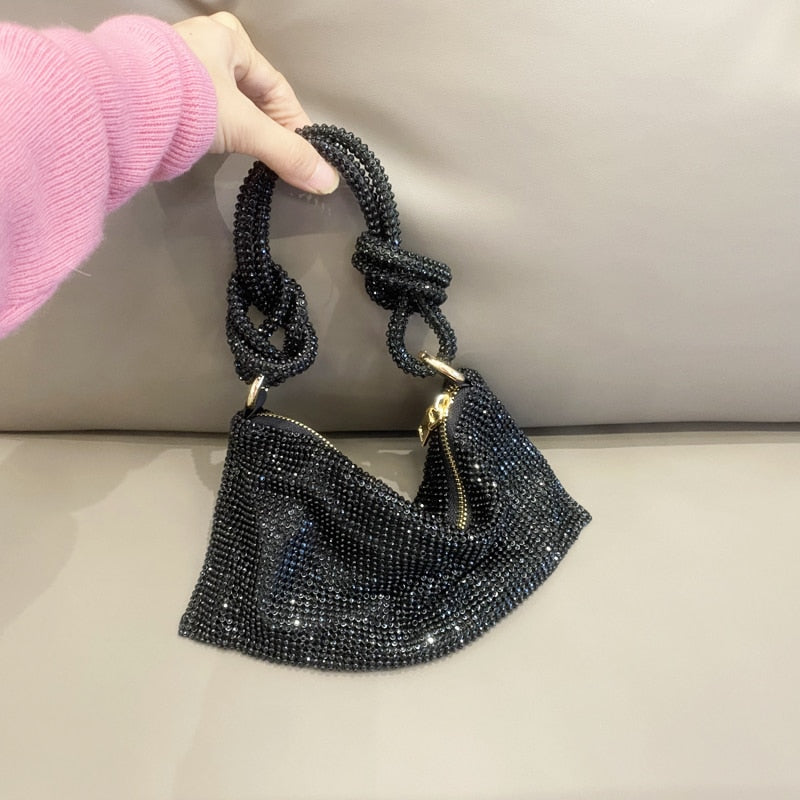 Luxury Rhinestone Purse - Emily